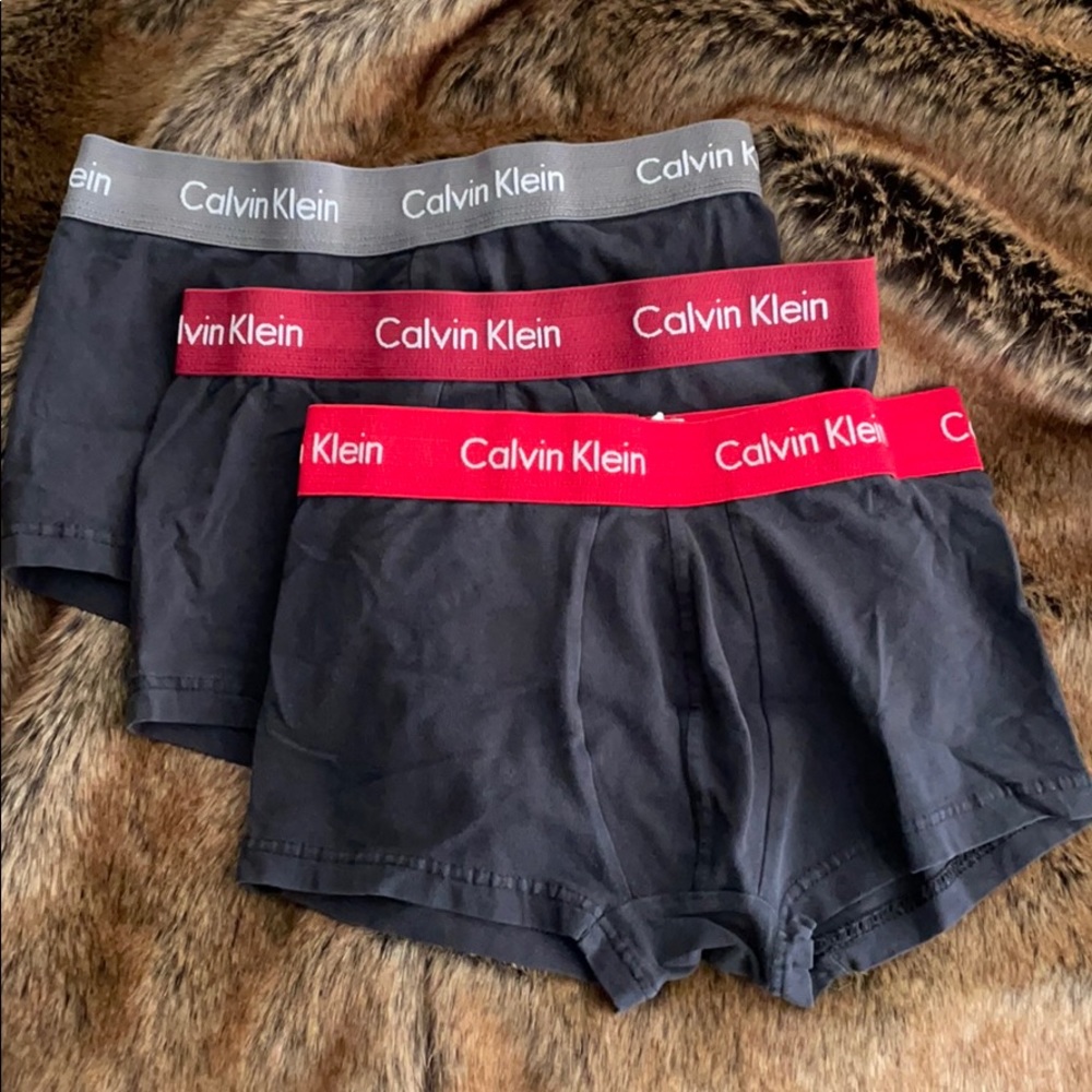 Calvin Klein Stretch Cotton Trunks - 3 Pack
